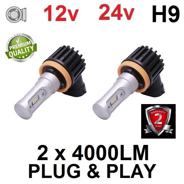 H9 SET LUMILED ZES chip 8000LM ATOM-series - SREDNJE-DUGO-MAGLENKU - PLUG&PLAY Beograd Zemun